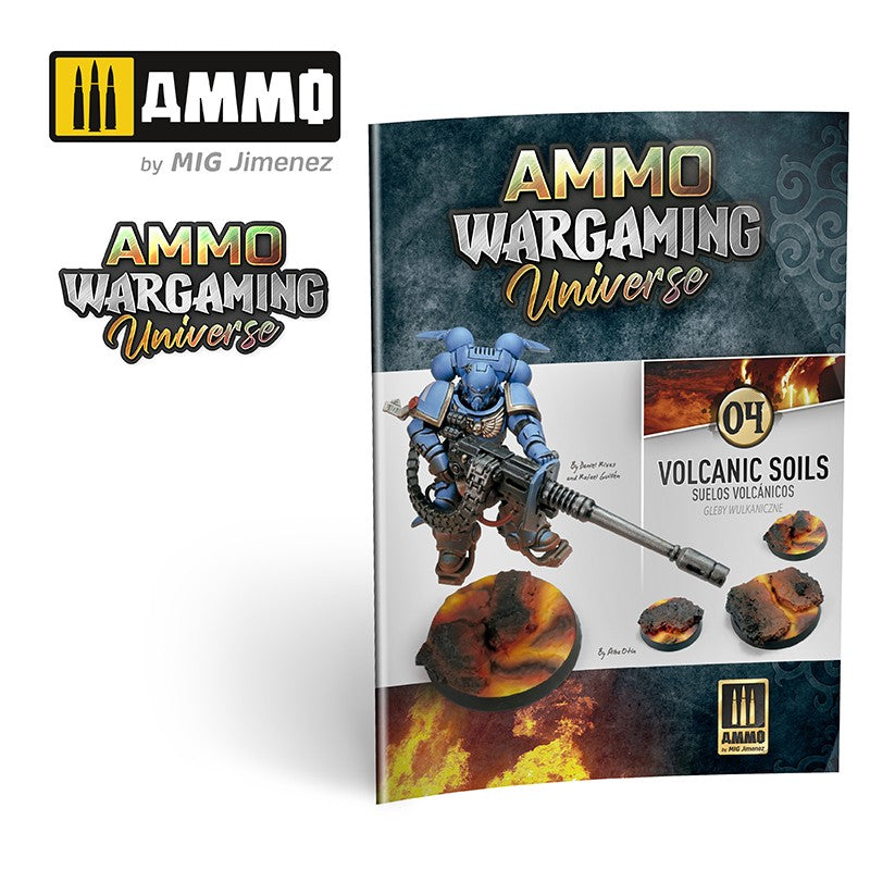 Ammo Wargaming Universe - Book 4 - Volcanic Soils | Ammo by Mig Jimenez | MIG6923