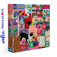 eeBoo PETS IN THE KITCHEN 1000 pc Square Jigsaw Puzzle Super Deluxe PZT121