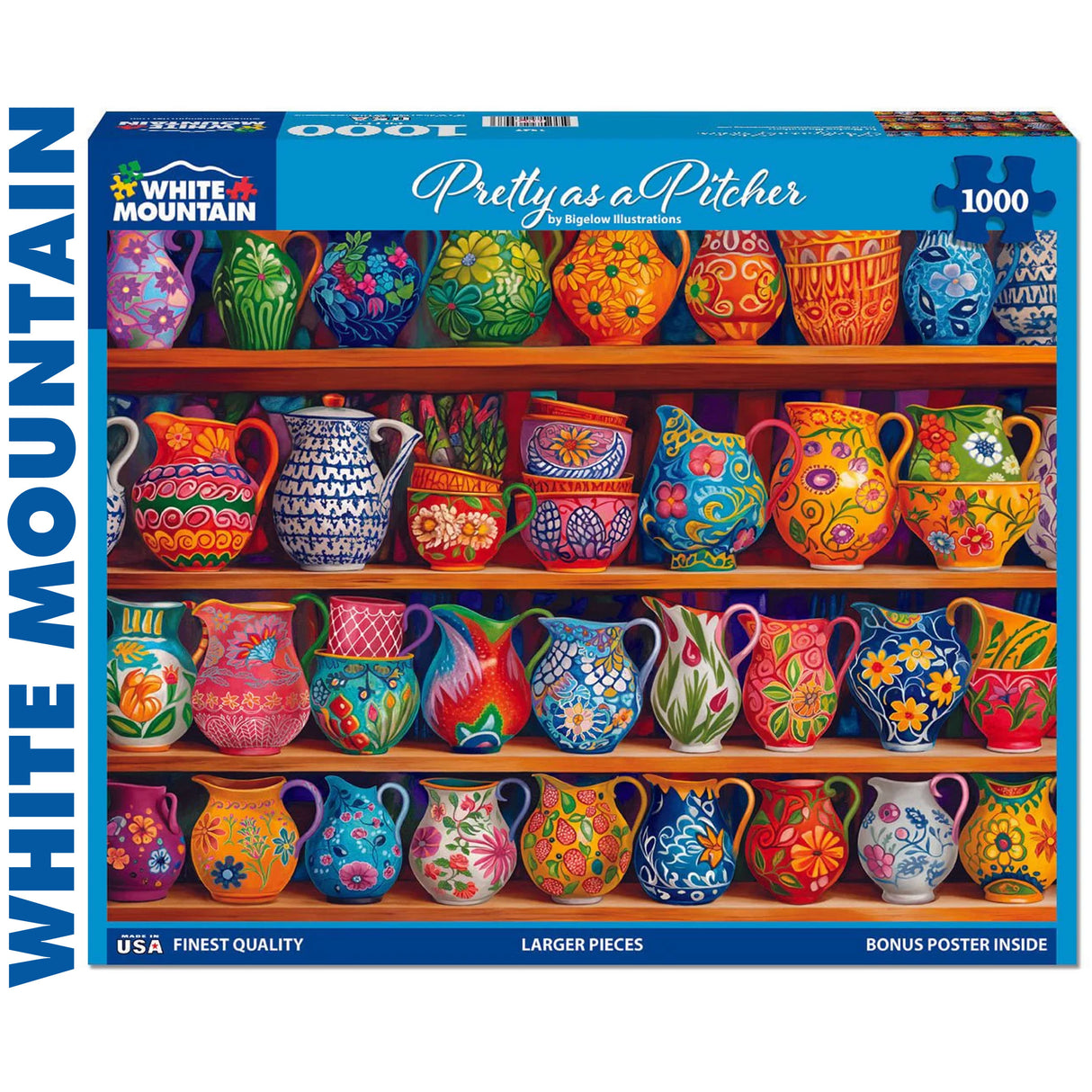 Pretty as a Pitcher - 1000pc Puzzle | White Mountain | 1947pz