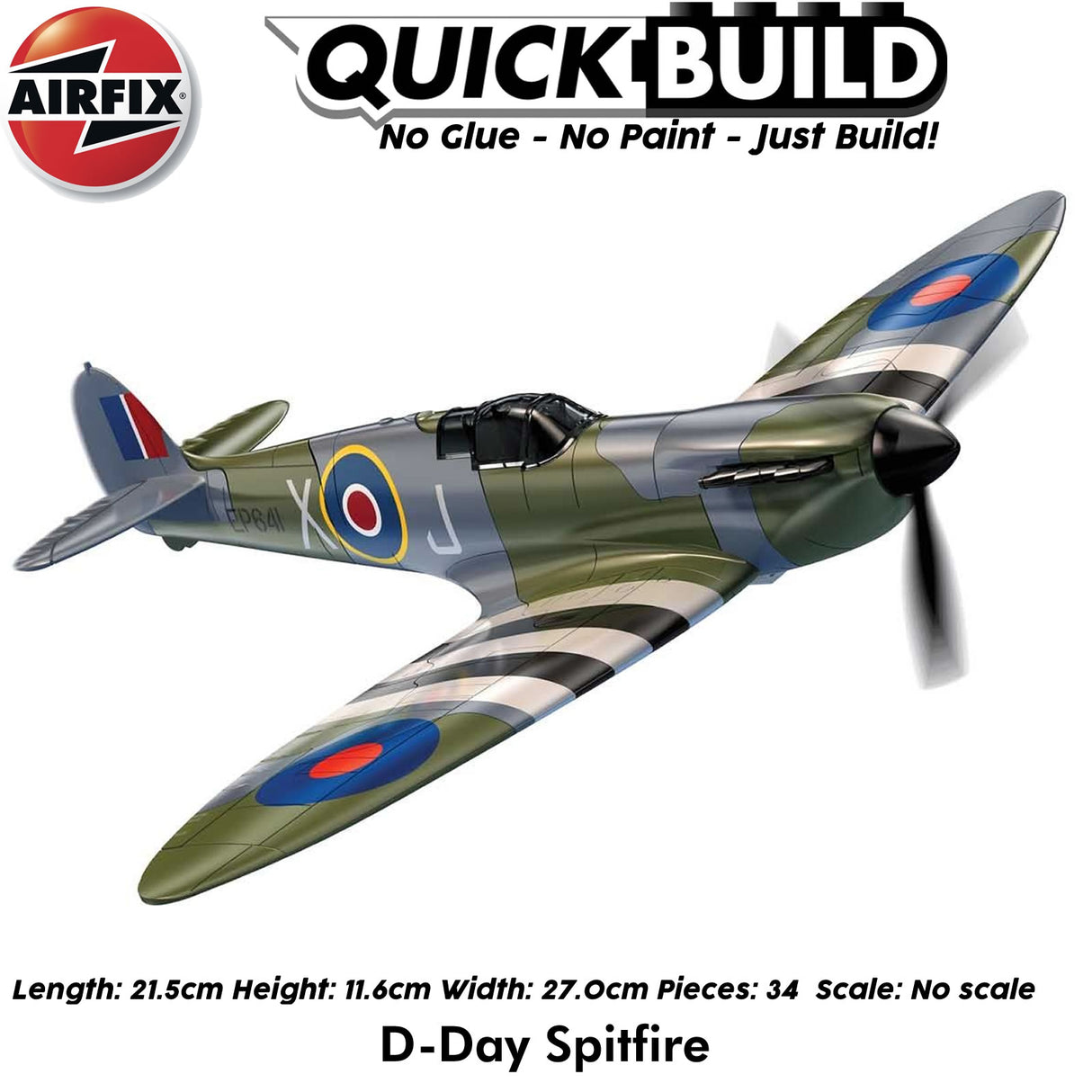 D-Day Spitfire- Model Kit | Airfix | J6045