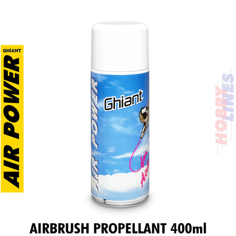 Airbrush Air Propellant AirPower - 400ml can | Ghiant - Air Power | BAM12