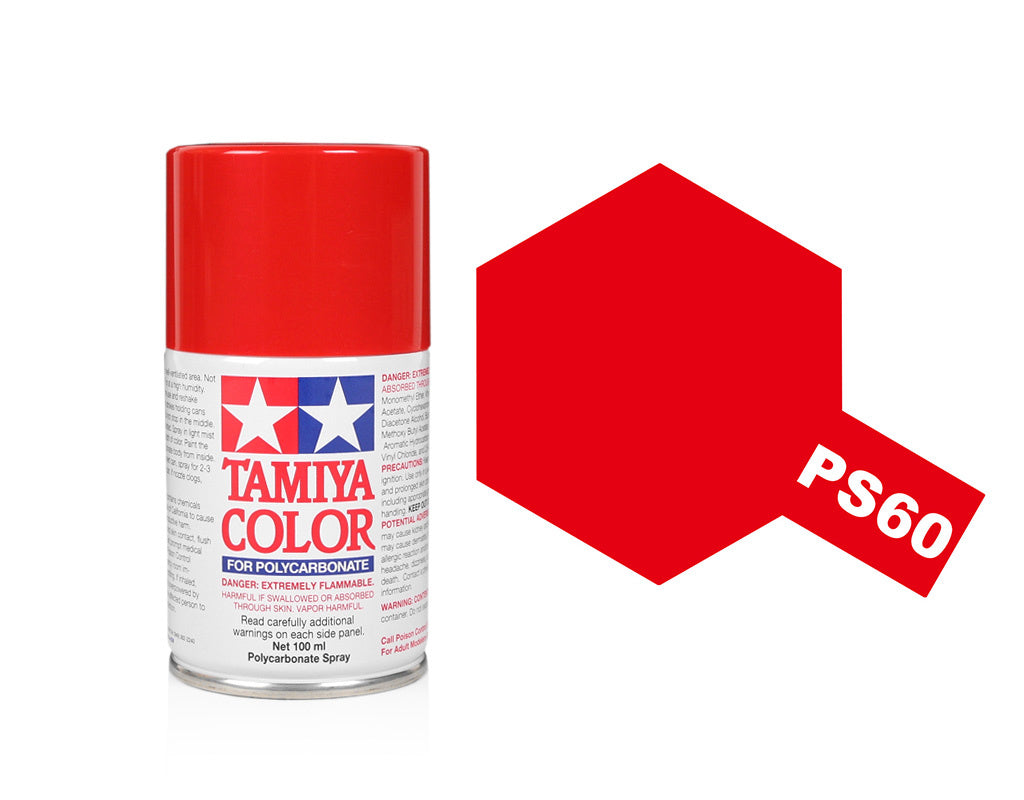 Tamiya Ps-60 Bright Mica Red Spray Paint