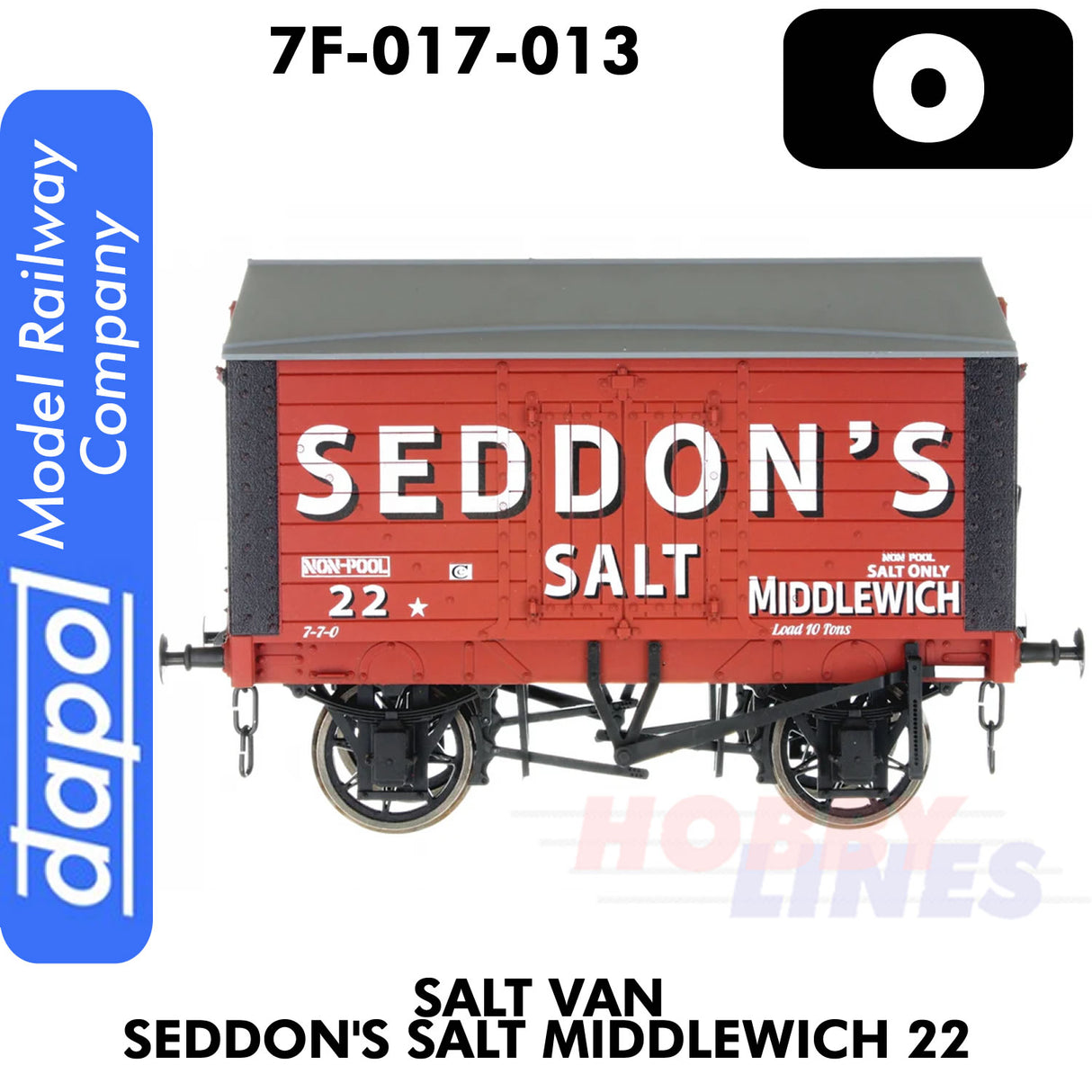 Salt Van Seddon's Salt Middlewich 22 - Wagon | Dapol | 7F-018-013