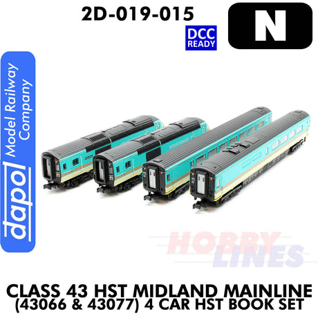 Class 43 HST Midland Mainline 43066 & 43077  | Dapol | 2D-019-015