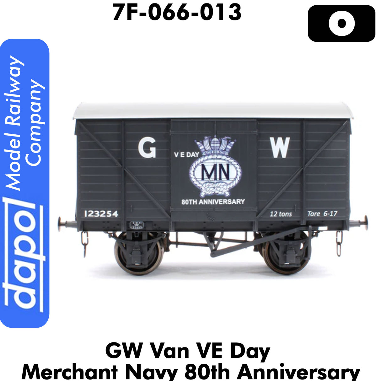 GW VAN VE Day MERCHANT NAVY Freight Wagon 80th Anniversay 7F-066-013