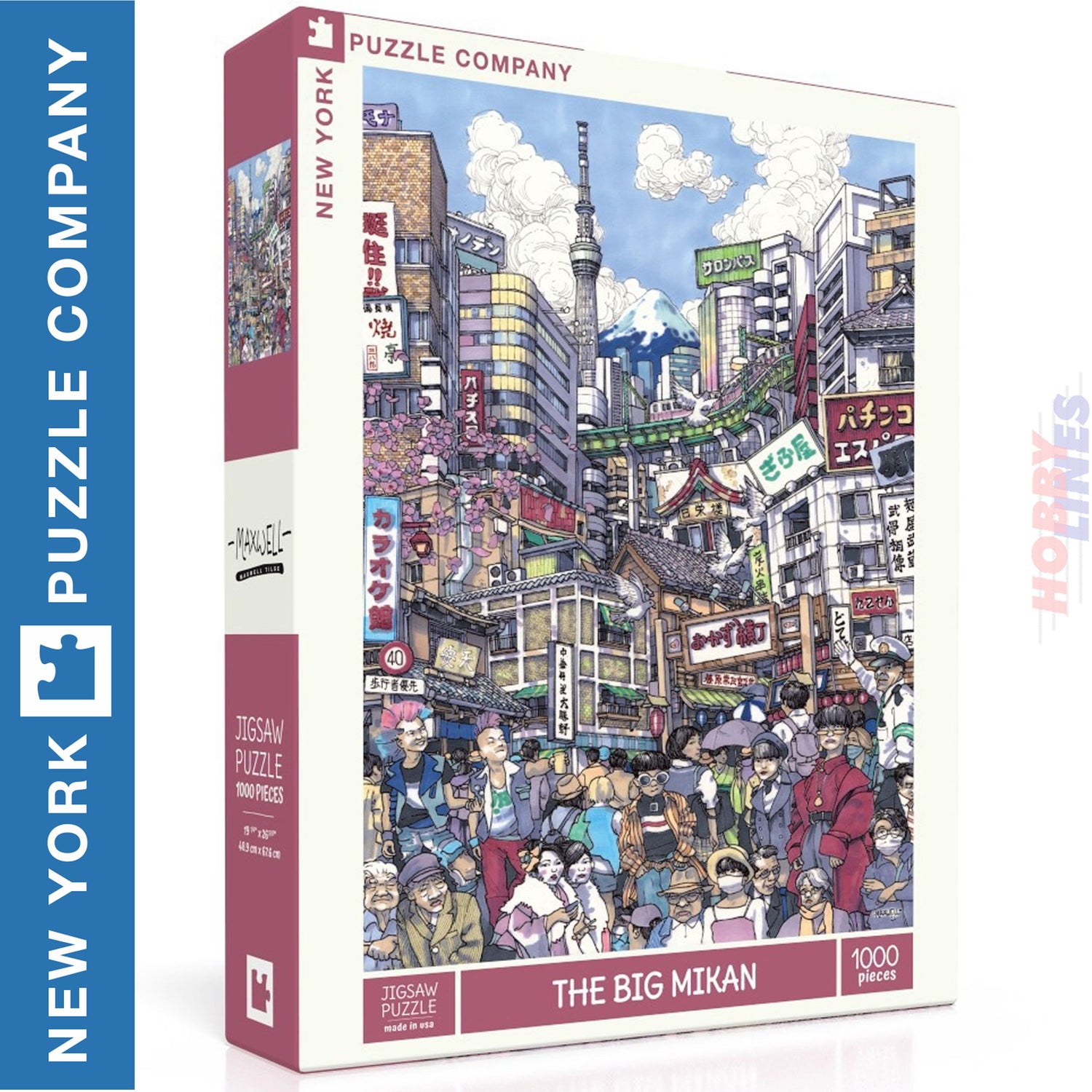 THE BIG MIKAN New York Puzzle Company 1000pc Jigsaw