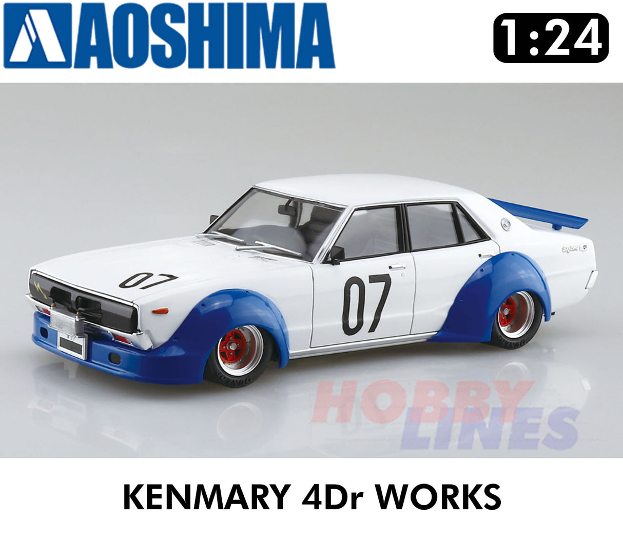 WORKS RACING SPEC KENMARY HAWK 1:24 model kit Aoshima 06693