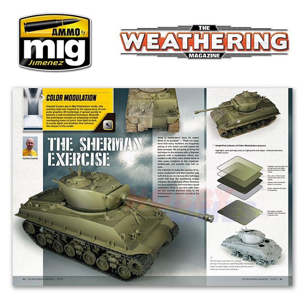 Weathering Magazine Issue 12 STYLES painting effects Ammo by Mig Jimenez MIG4511