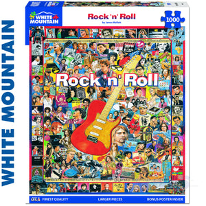 Rock 'n' Roll 1000 Piece Jigsaw Puzzle 409