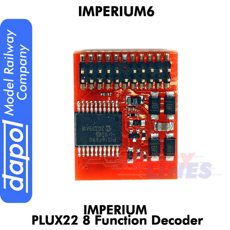 Imperium 6  Plux22 - 8 Function Decoder | Dapol | IMPERIUM6