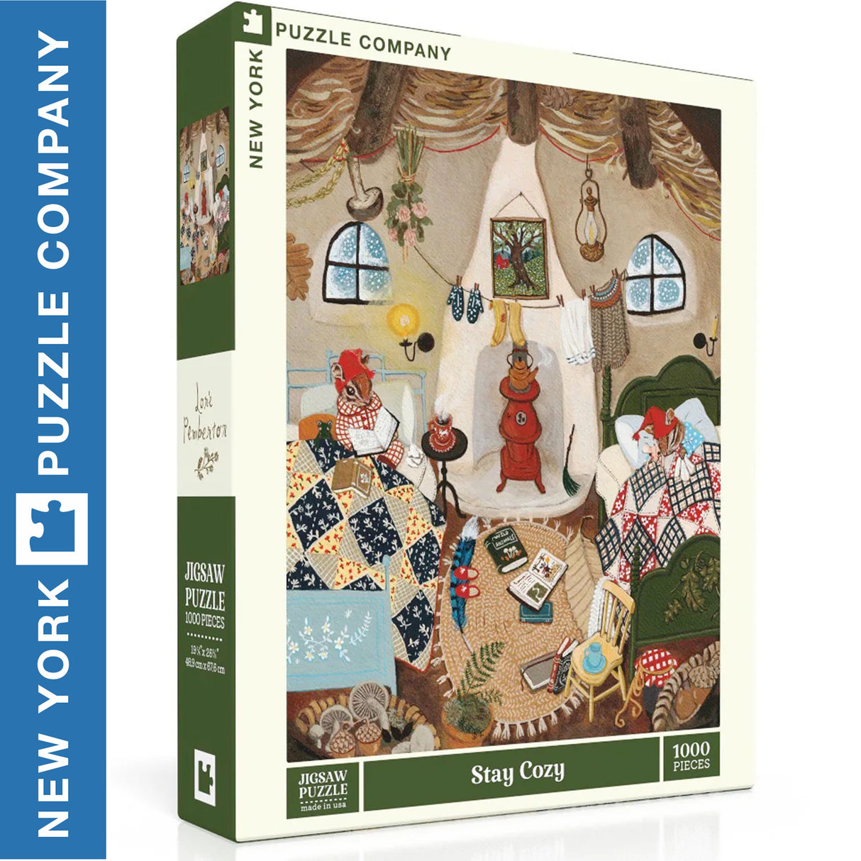 Stay Cozy 1000pc Puzzle | New York Puzzle Company | NPZLP2326