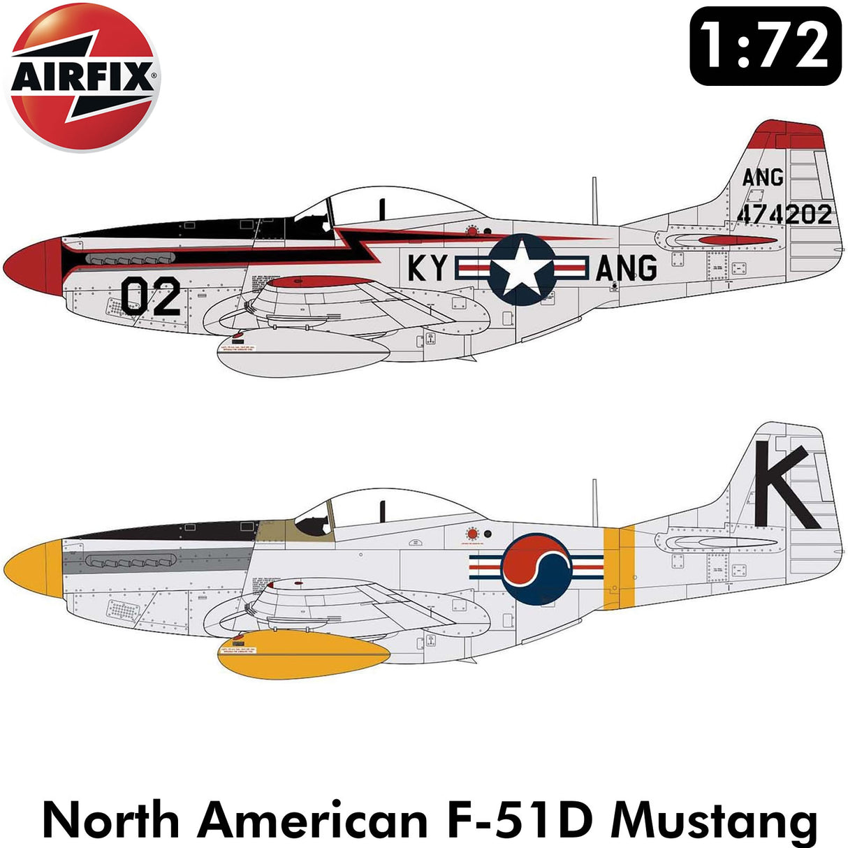 North American F-51D Mustang - Model Kit | Airfix | A02047A