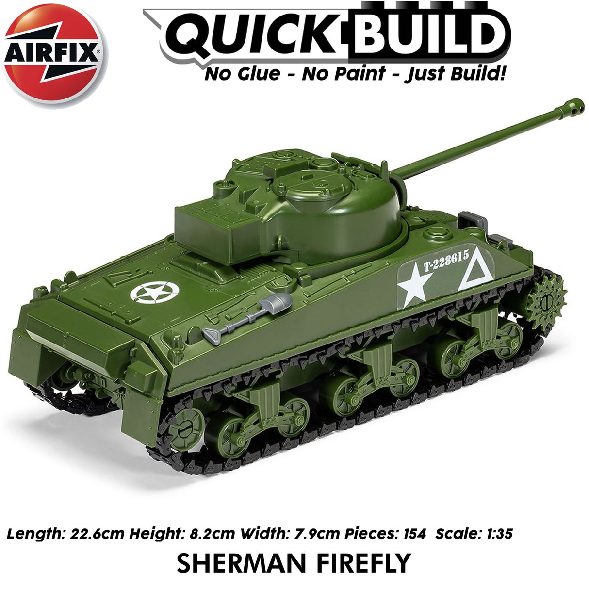 Sherman Firefly Tank - Model Kit | Airfix | J6042