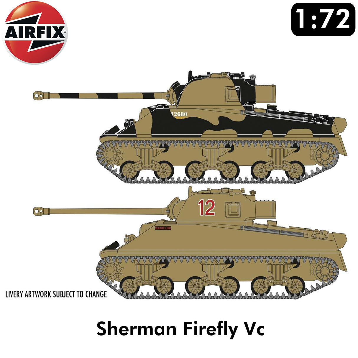 Sherman Firefly Vc - Model Kit | Airfix | A02341