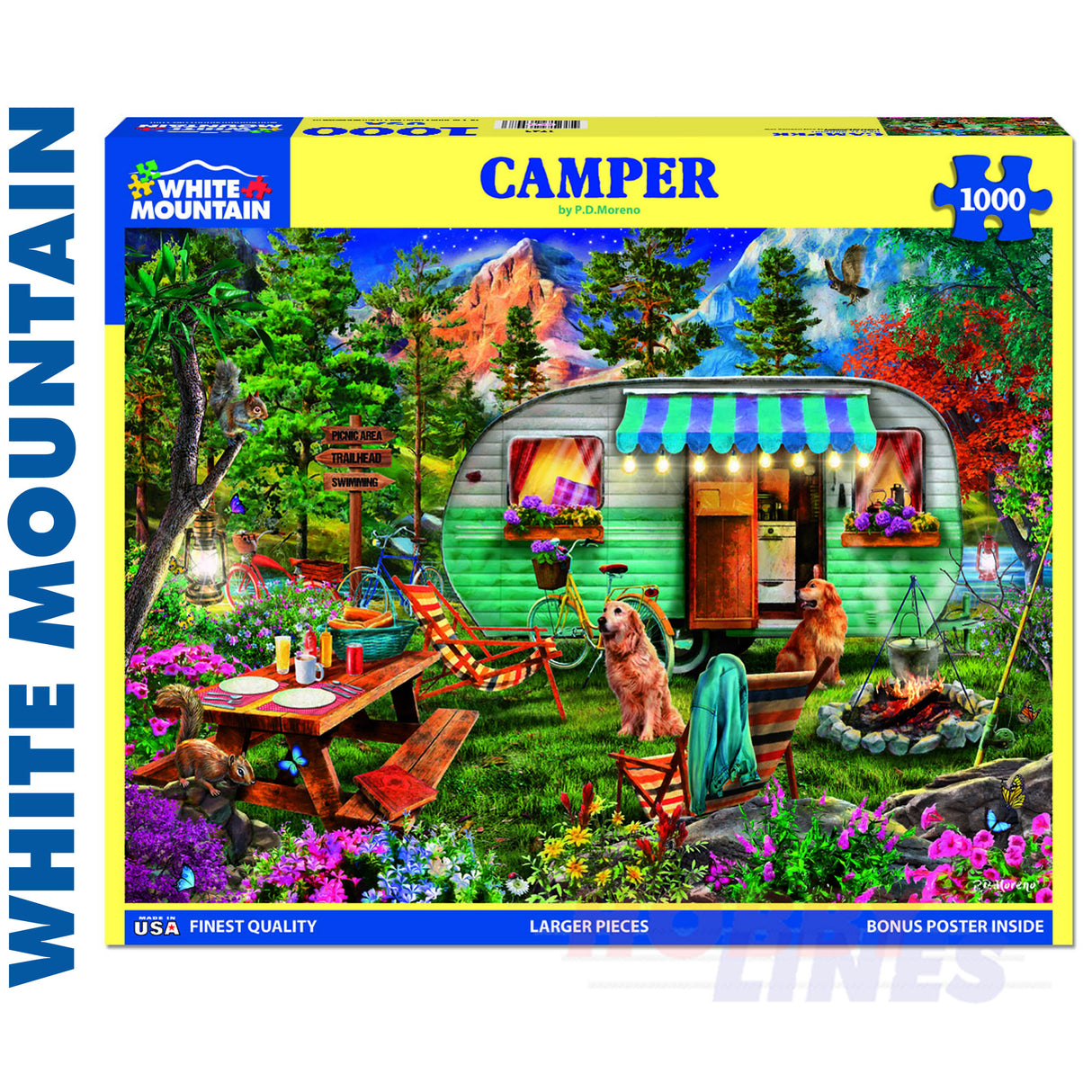 Camper 1000 Piece Jigsaw Puzzle 1745