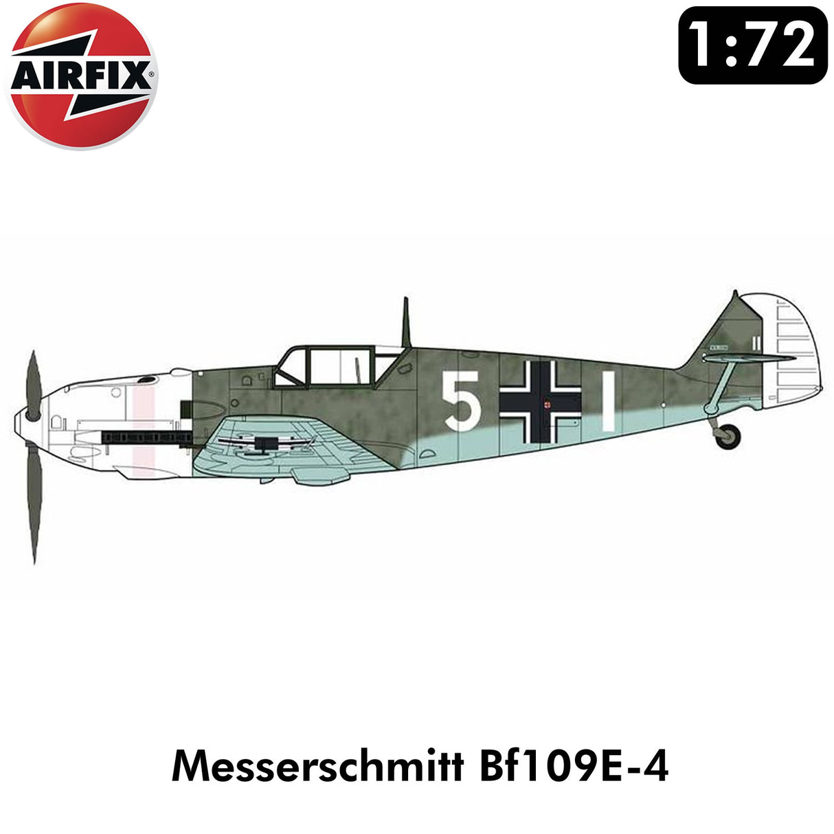Messerschmitt Bf109E-4 - Model Kit | Airfix | A01008B