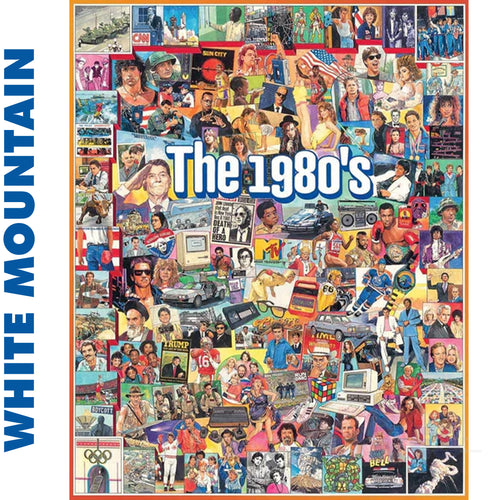 The Eighties (868pz) - 1000 Piece Jigsaw Puzzle