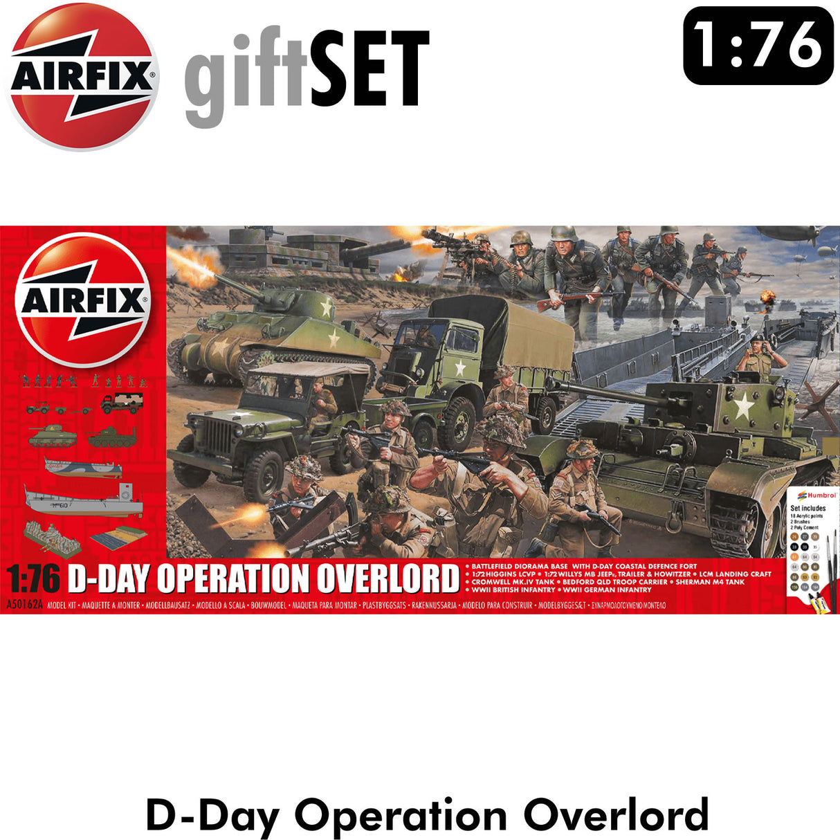 D-Day Operation Overlord Gift Set | Airfix | A50162A