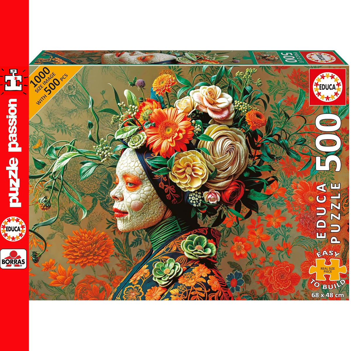 Lizard Queen 500 Piece Jigsaw Puzzle | Educa | 20232