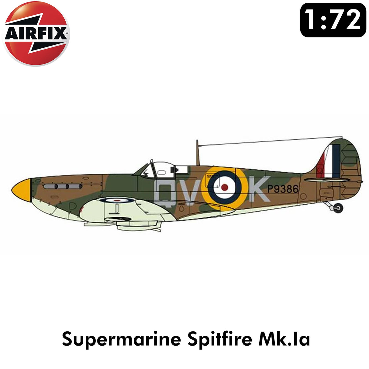 Supermarine Spitfire Mk.Ia - Model Kit | Airfix | A01071C
