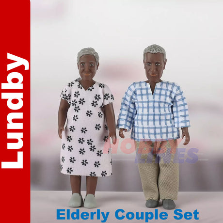 Lundby Doll set Elderly couple Billie 60-8085-00