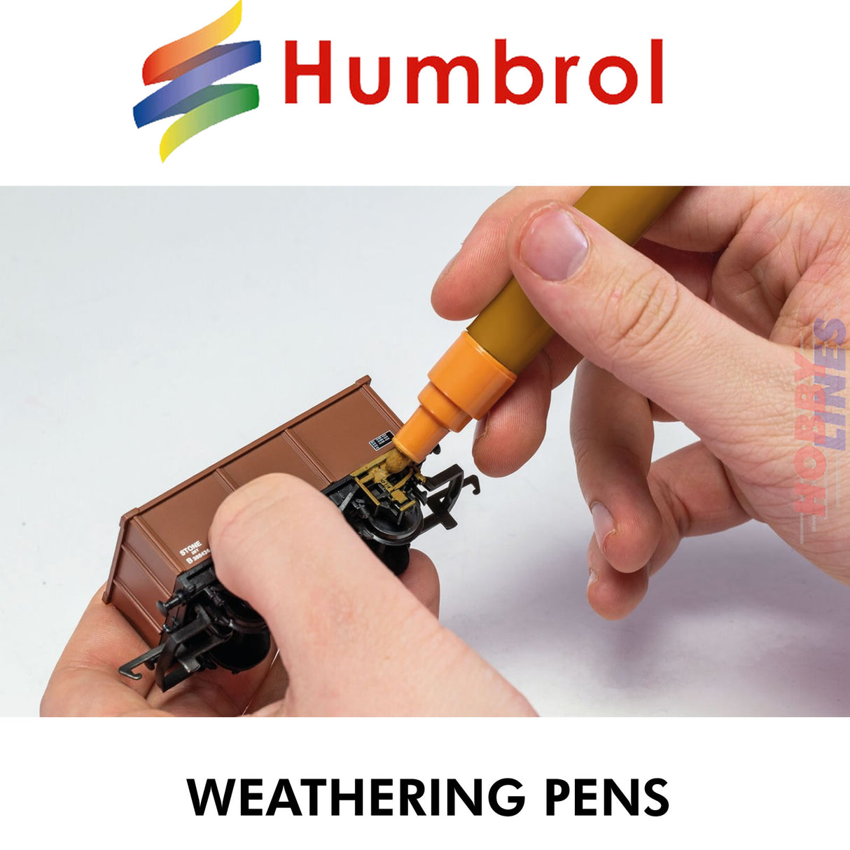 Weathering Pens - 6 Pack Acrylic Paint | Humbrol | AV0100