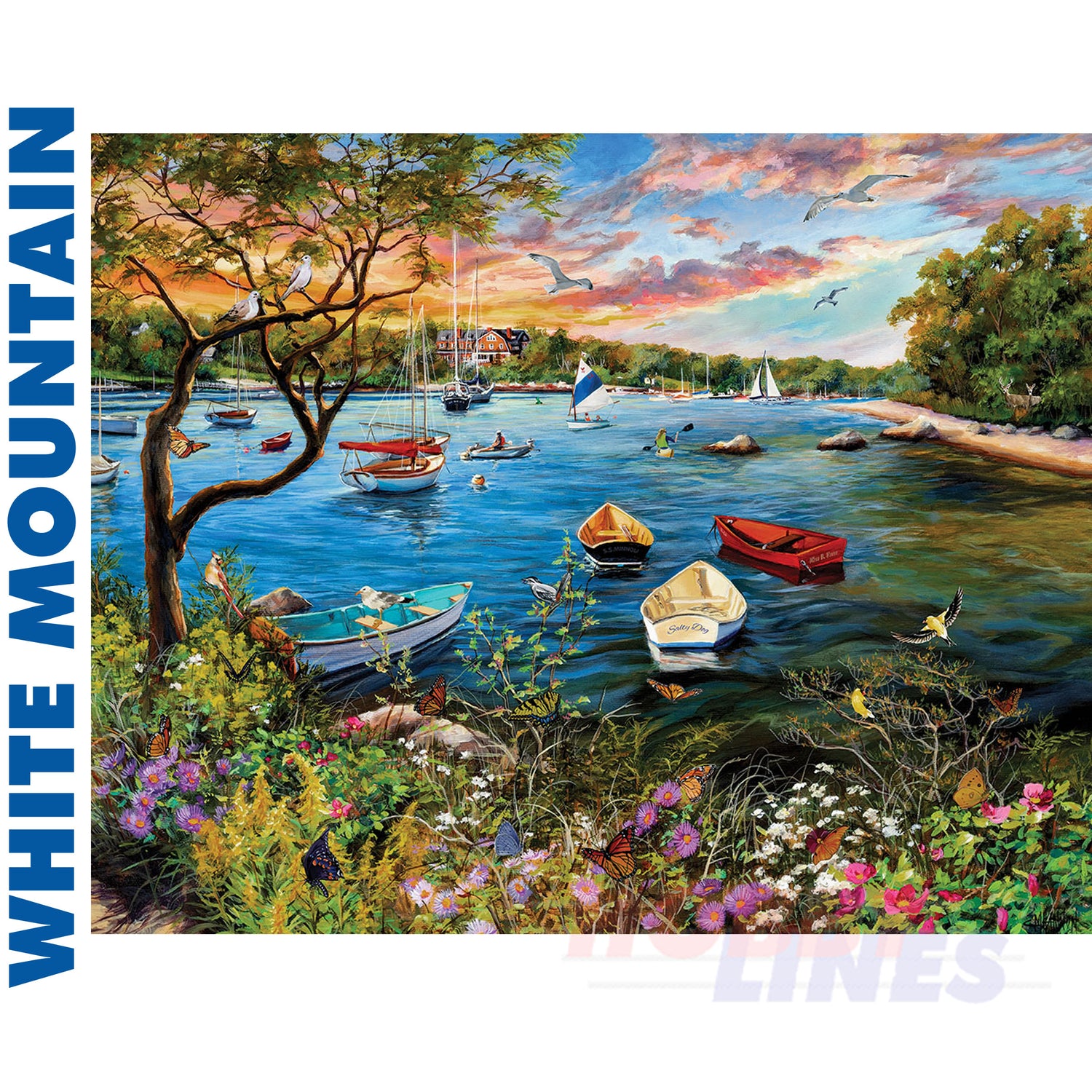 Quiet Harbor 1000 Piece Jigsaw Puzzle 1722