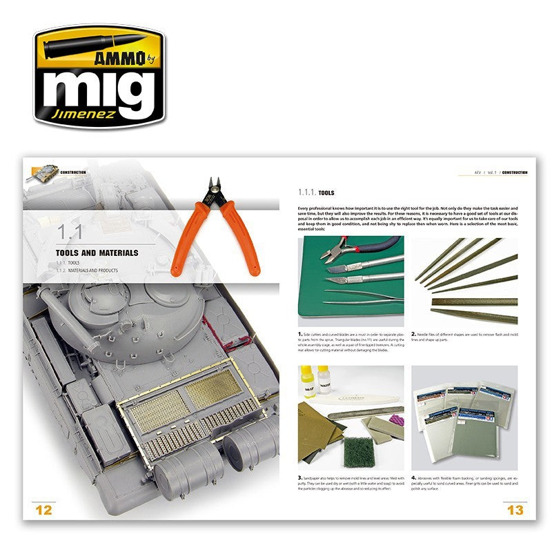 Encylopedia of Armour Modelling Techniques - Vol. 1 (English) | Ammo by Mig Jimenez | MIG6150