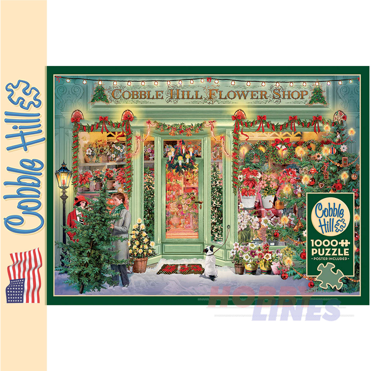 Christmas Flower Shop Cobble Hill puzzle