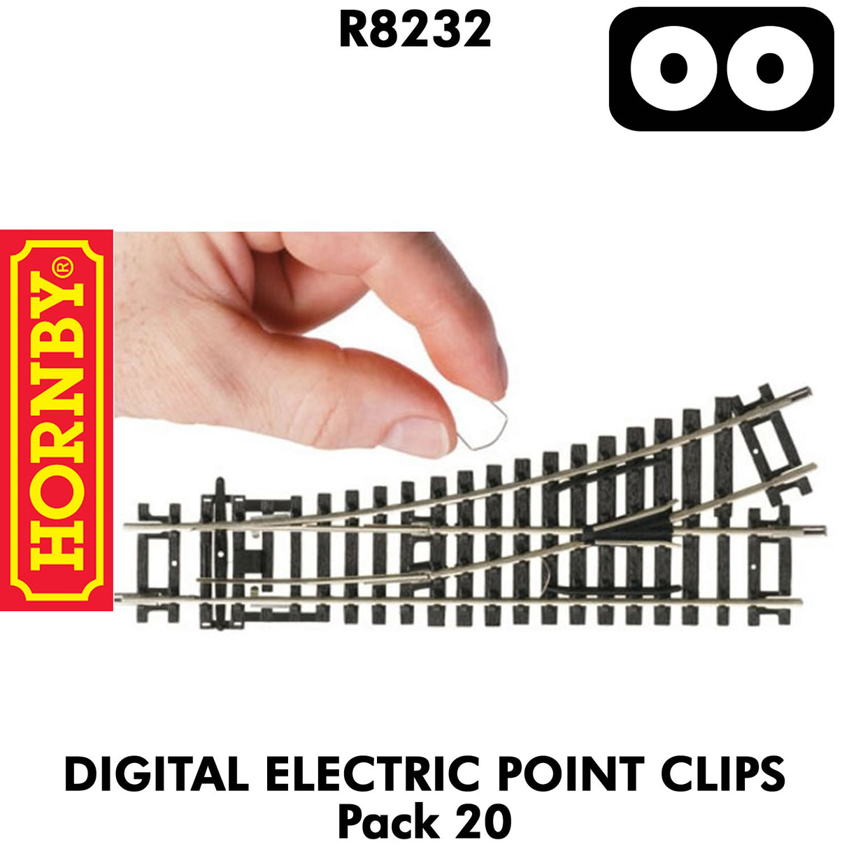 Digital Electric Point Clips - 20 Pack | Hornby | R8232