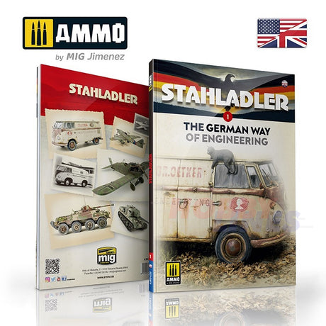 Stahladler - The German Way of Engineering Book | Ammo by Mig Jimenez | MIG6289