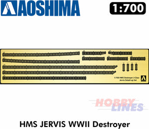 DESTROYER HMS JERVIS Royal Navy WWII Super Detail 1:700 model kit Aoshima 05764