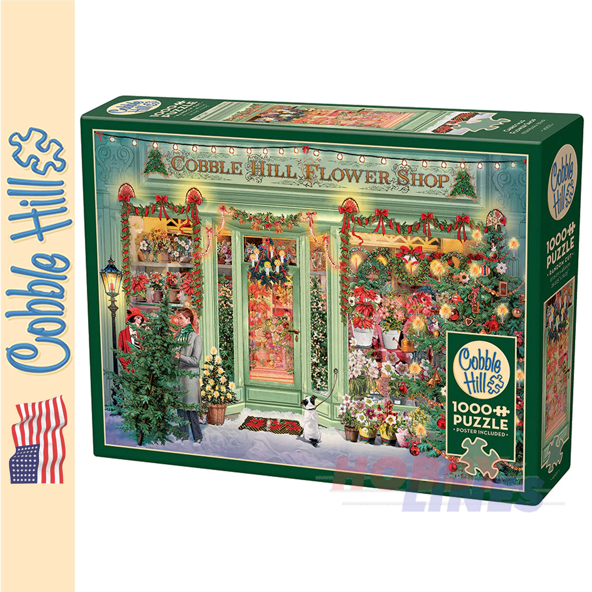 Christmas Flower Shop Cobble Hill puzzle