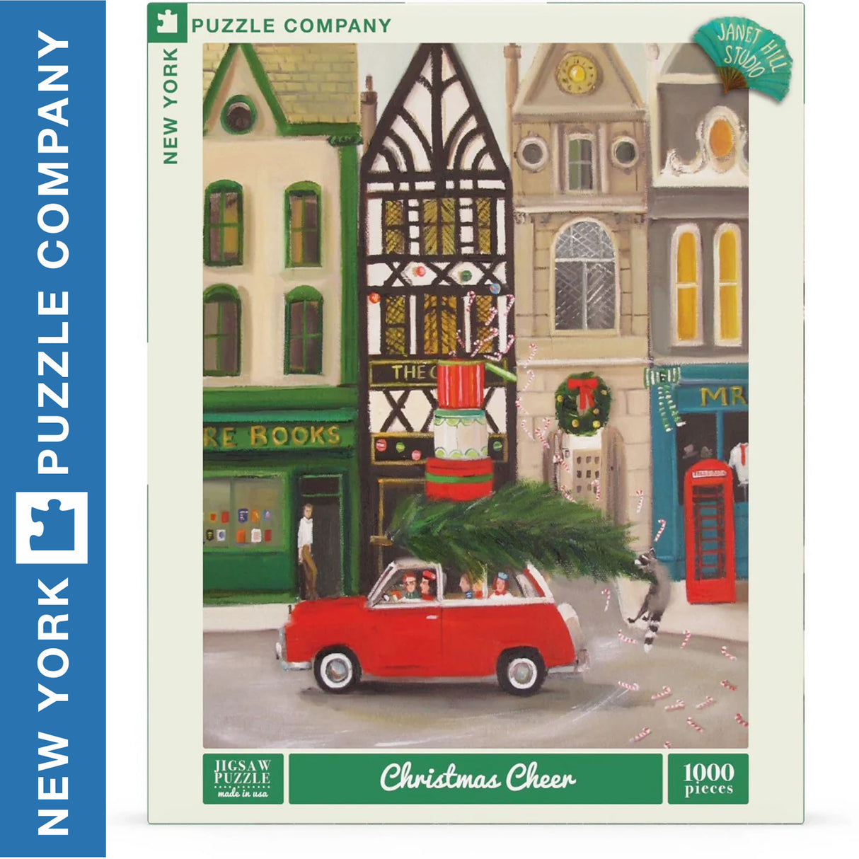 Christmas Cheer 1000pc Jigsaw | New York Puzzle Company | NPZJH2456