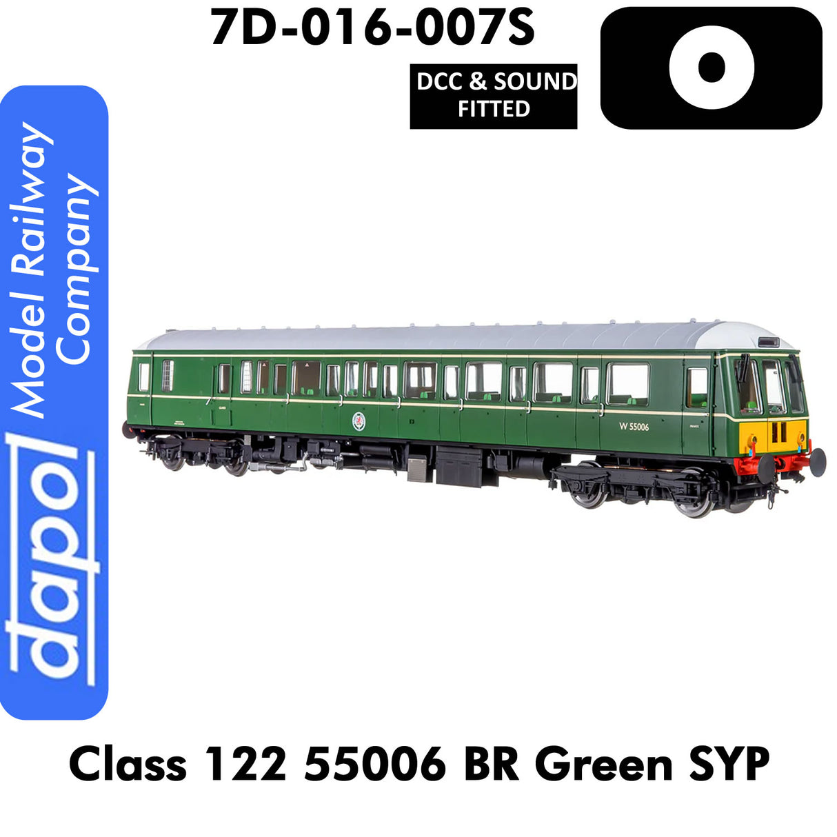 Class 122 55006 BR - Green SYP | Dapol | 7D-015-007S