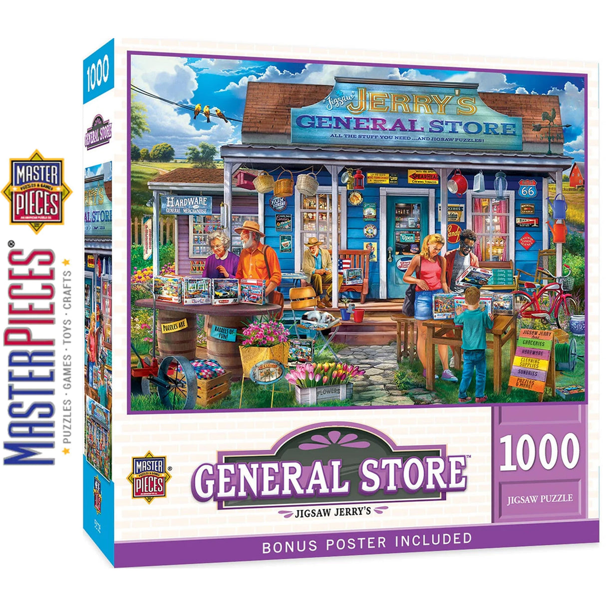 * Damaged Box * General store - Jigsaw Jerrys - 1000pc Jigsaw | MasterPieces | 72430