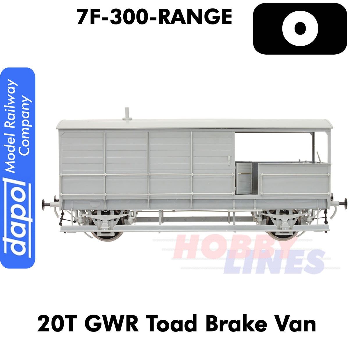Great Western Railway Toad Brake Van - Grey - 68684 | Dapol | 7F-300-002