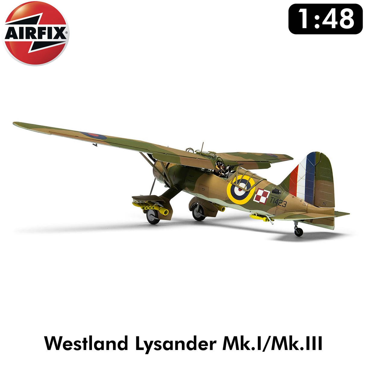 Westland Lysander Mk.I/Mk.III WWII RAF Reconnaissance 1:48 kit | Airfix | A07116