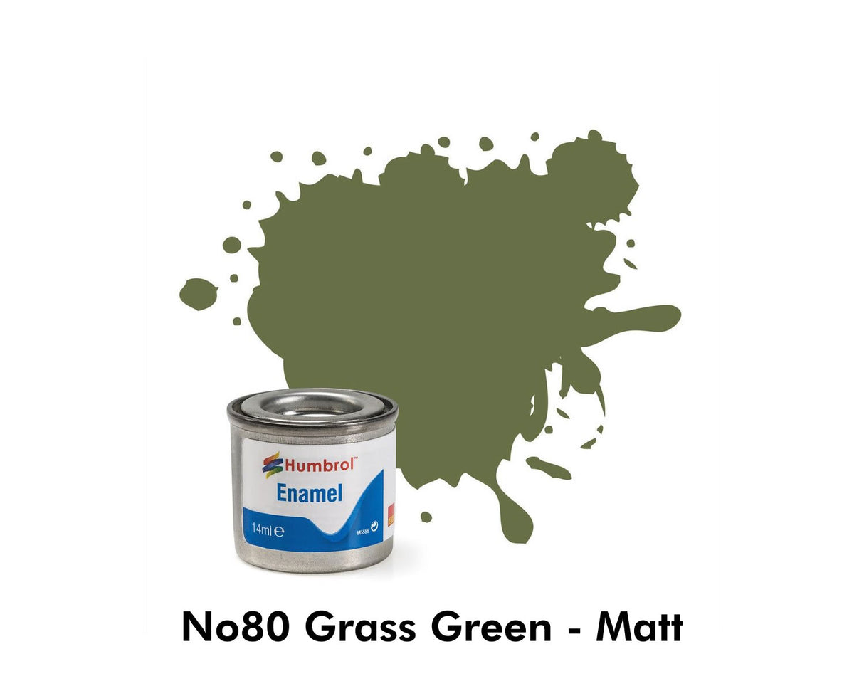 Enamel Tinlets No 80 Grass Green Matt