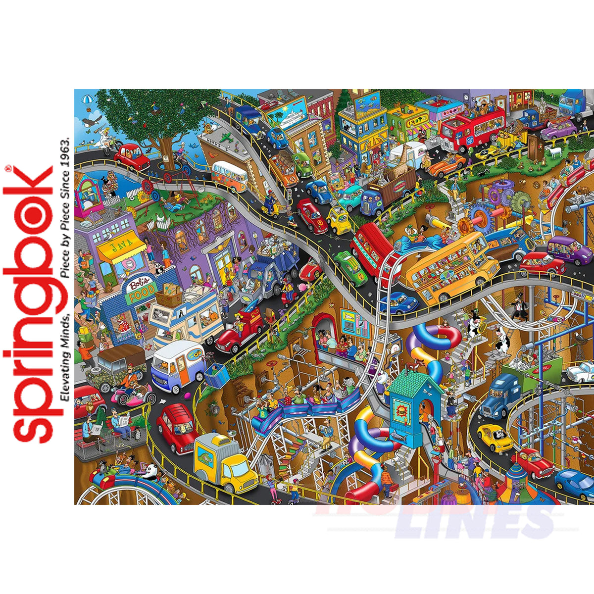 Getting Away 1000 Piece Jigsaw Puzzle | Springbok | SB33-10796