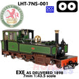 EXE as Delivered 1898 (Early Cab)  - DCC Ready  | Lionheart Trains |  LHT-7NS-001