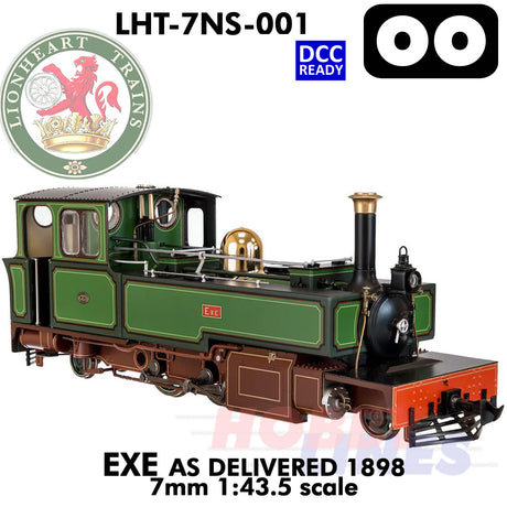 EXE as Delivered 1898 (Early Cab)  - DCC Ready  | Lionheart Trains |  LHT-7NS-001