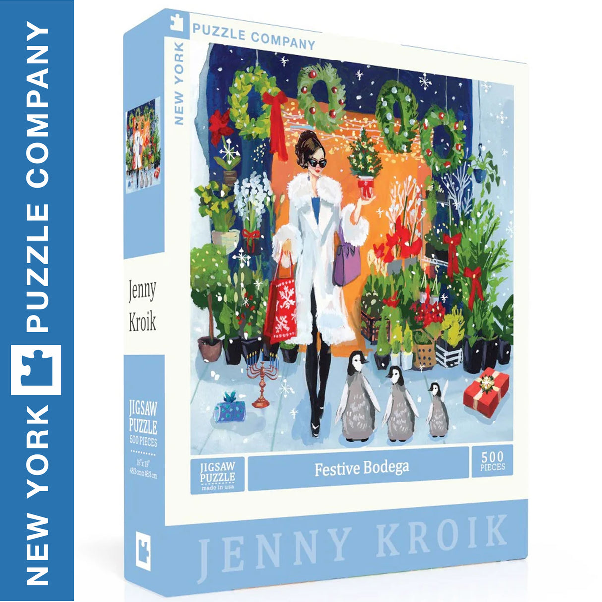 Festive Bodega 500pc Puzzle | New York Puzzle Company | NPZJK2534