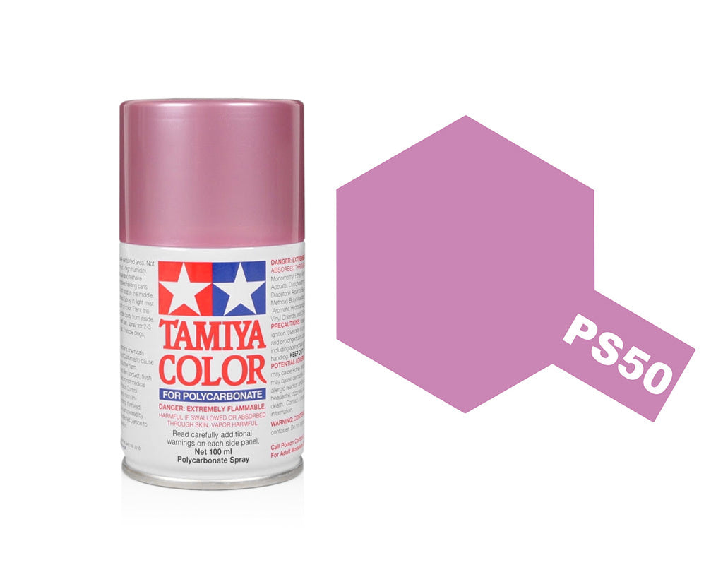 Tamiya Ps-50 Sparkling Pink Alumite Spray Paint