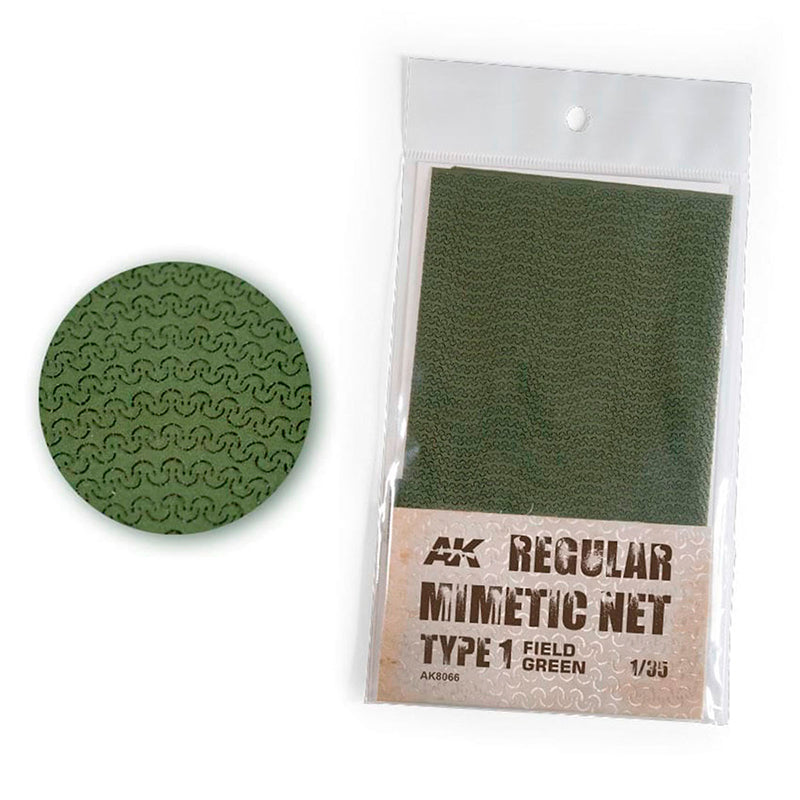 Regular Mimetic Net - Type 1 Field Green | AK interactive | AK8066