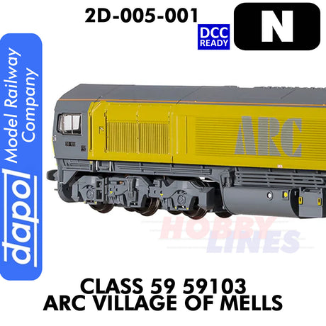 Class 59 Village Of Mells 59103 ARC - DCC Ready | Dapol | 2D-005-001