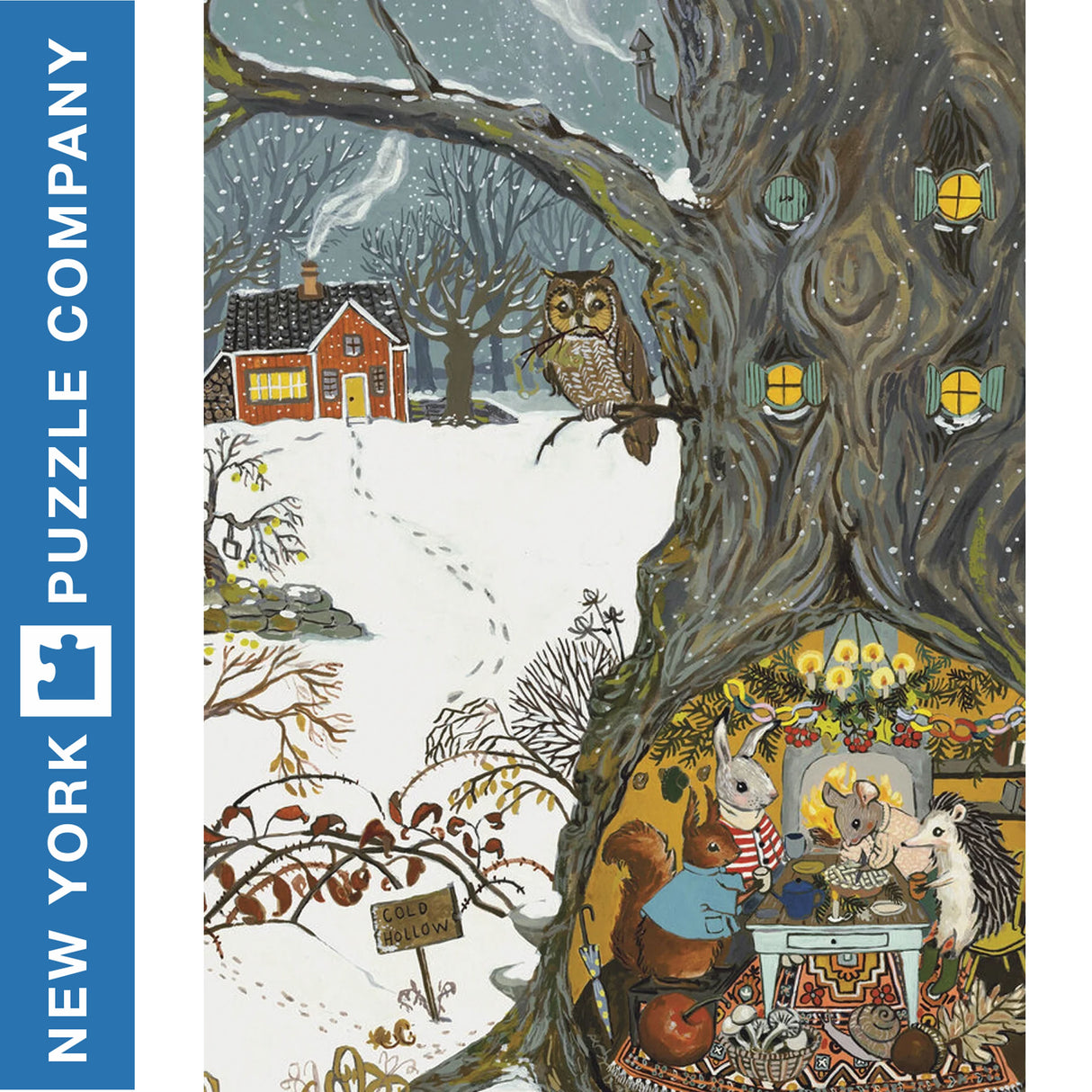 Cold Hollow 1000pc Puzzle | New York Puzzle Company | NPZLP2321