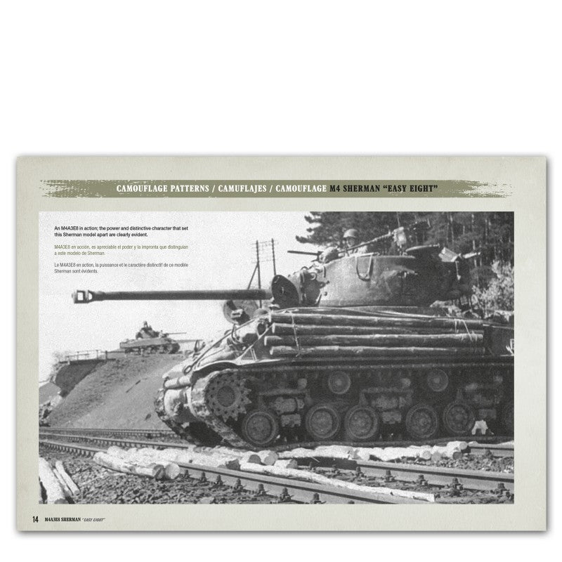 M4A3E8 SHERMAN "EASY EIGHT" - Visual Modelers Guide (English) | Ammo by Mig Jimenez | MIG6326