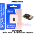 Imperium2 18 Pin Next18 Function DECODER Imperium 2 Dapol Model Railway