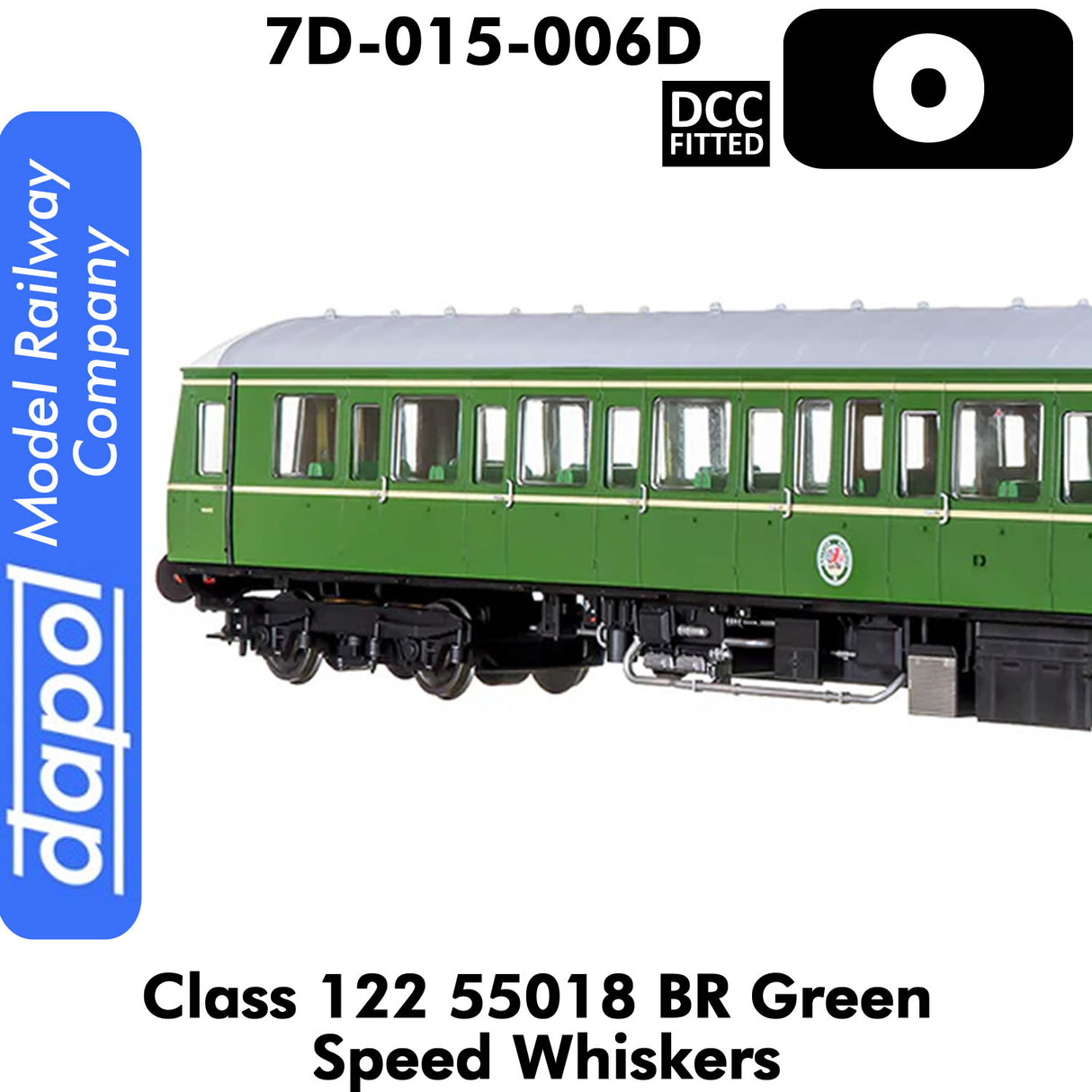 Class 122 55018 BR - Green Speed Whiskers | Dapol | 7D-015-006D